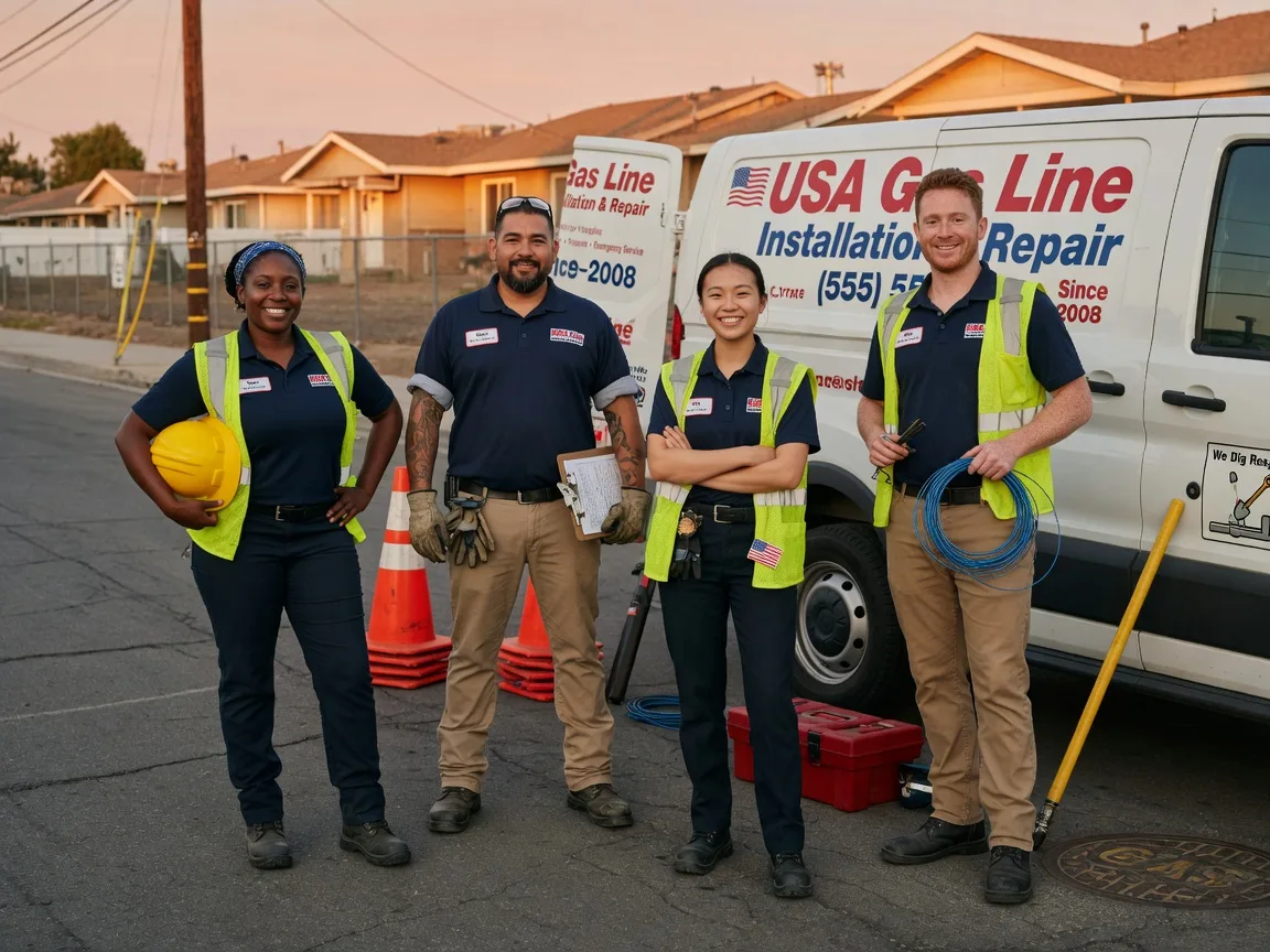 Gas Line Installation company in Bolivia, NC